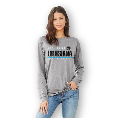 Compact Distressed Long Sleeve T-Shirt