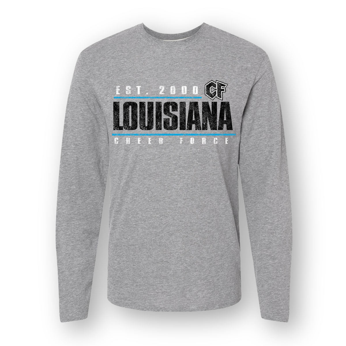 Compact Distressed Long Sleeve T-Shirt