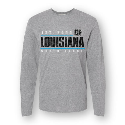 Compact Distressed Long Sleeve T-Shirt