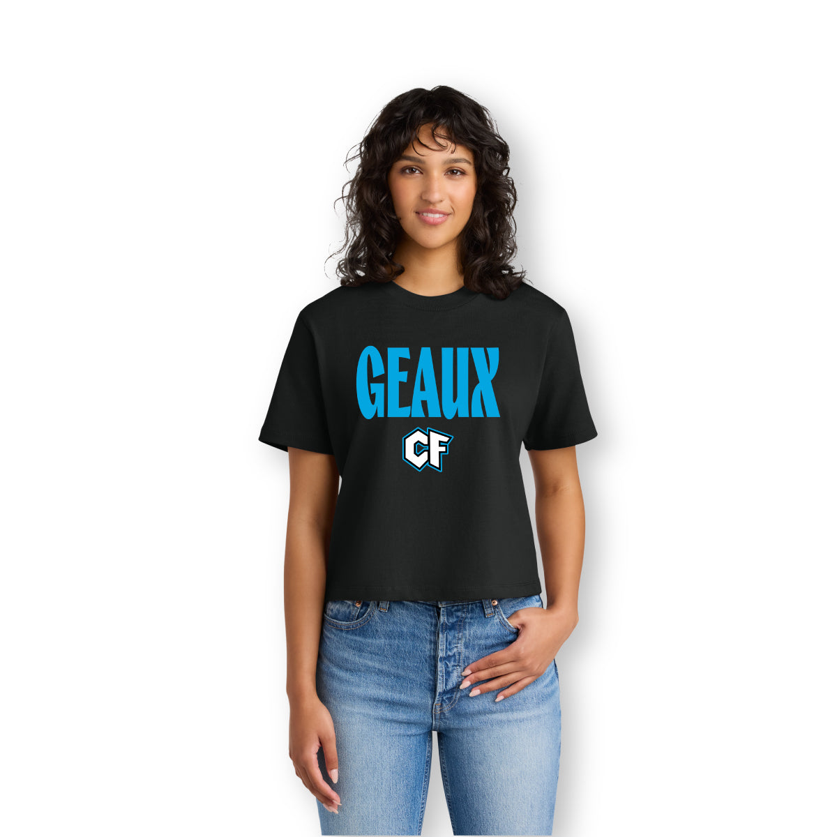Geaux Heavyweight Boxy T-Shirt