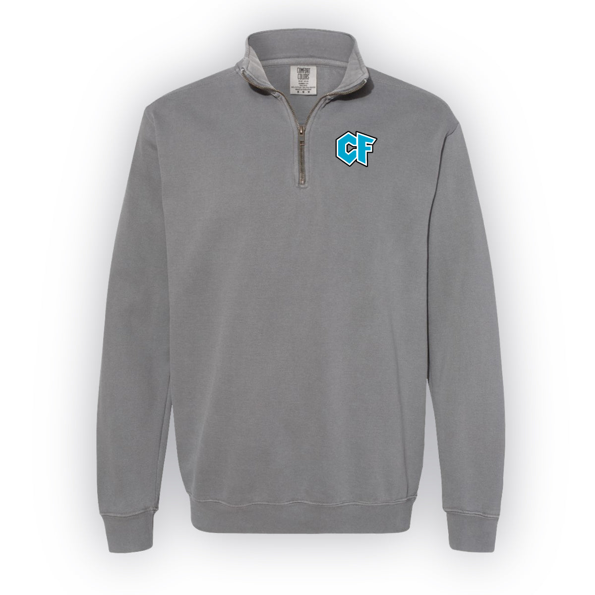 Left Chest Logo 1/4 Zip Sweatshirt