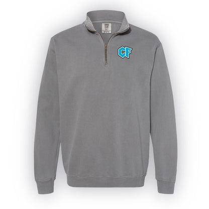 Left Chest Logo 1/4 Zip Sweatshirt