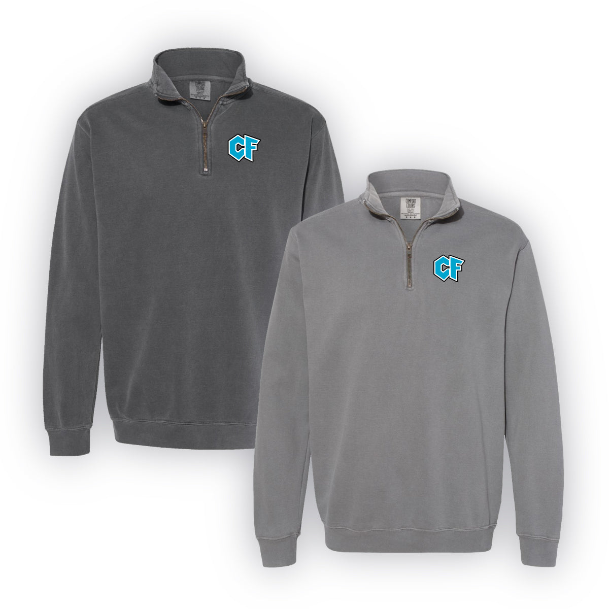 Left Chest Logo 1/4 Zip Sweatshirt