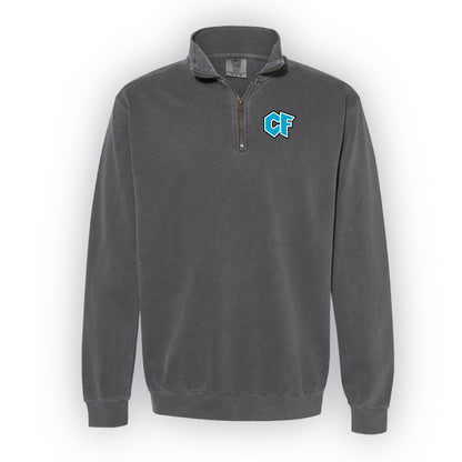 Left Chest Logo 1/4 Zip Sweatshirt