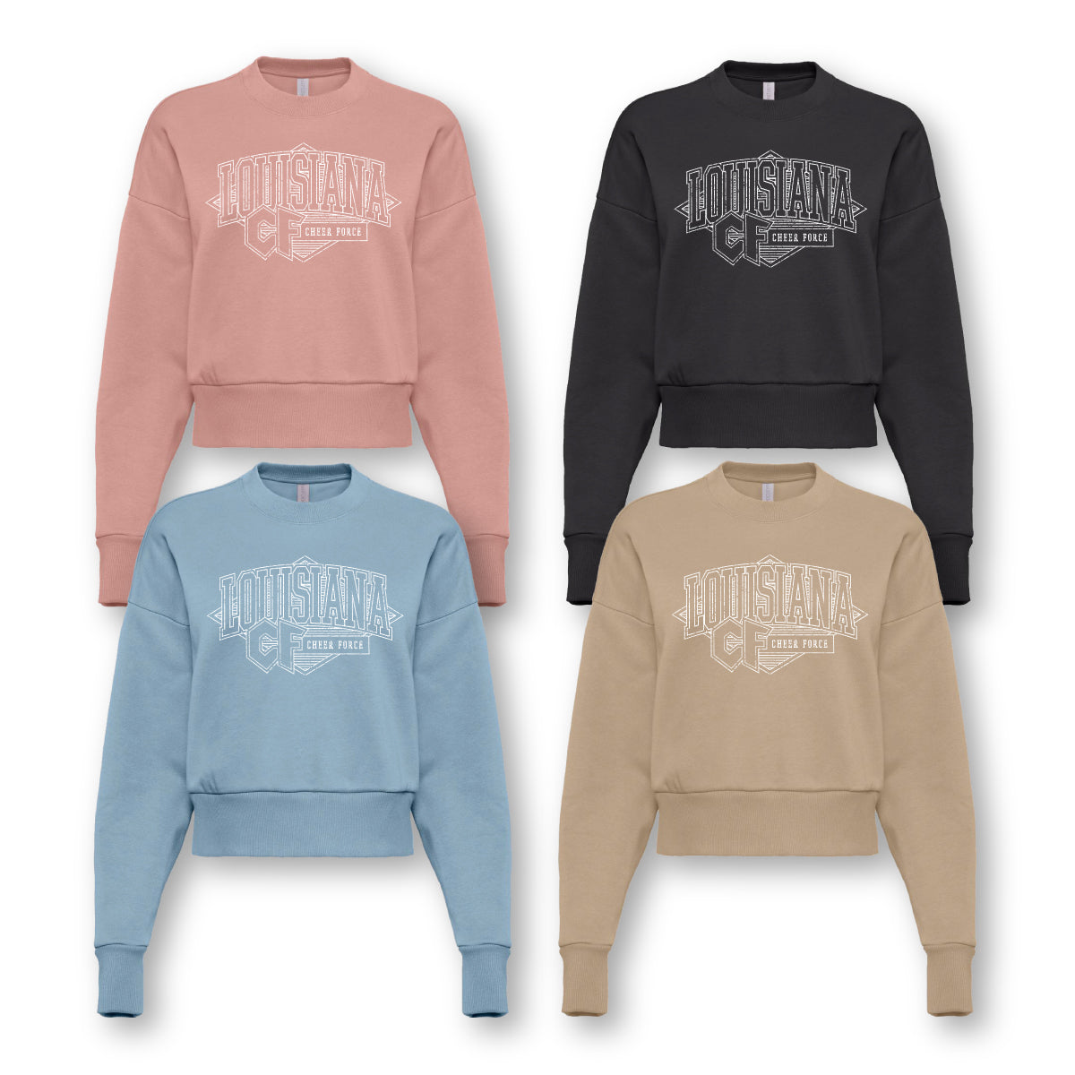 Outline Diamond Ladies Sweatshirt