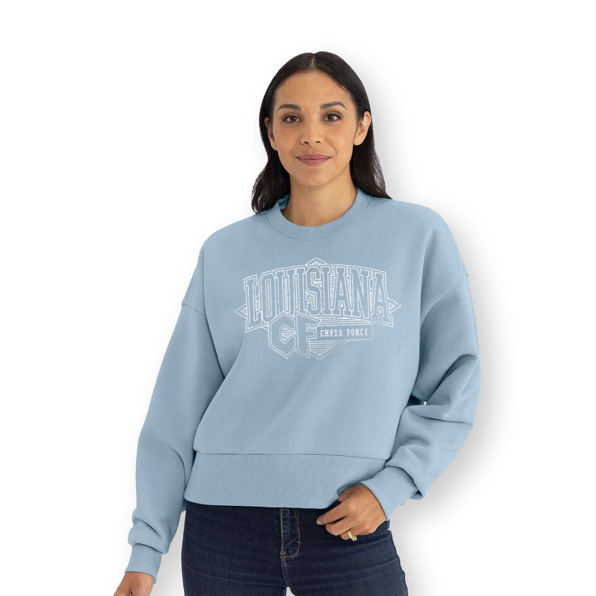 Outline Diamond Ladies Sweatshirt