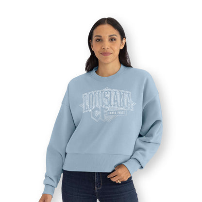 Outline Diamond Ladies Sweatshirt