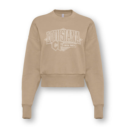 Outline Diamond Ladies Sweatshirt
