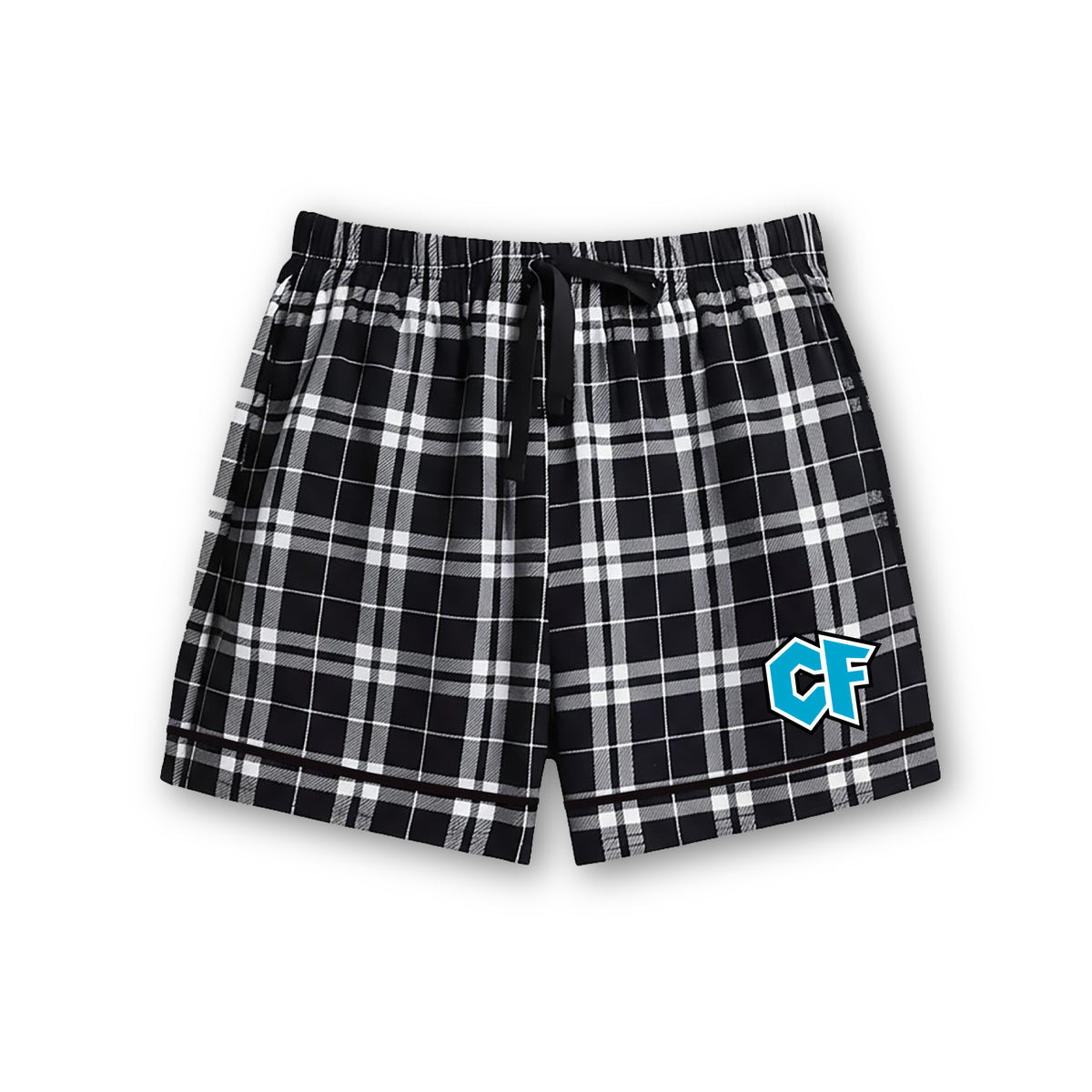 Logo Ladies Flannel Shorts