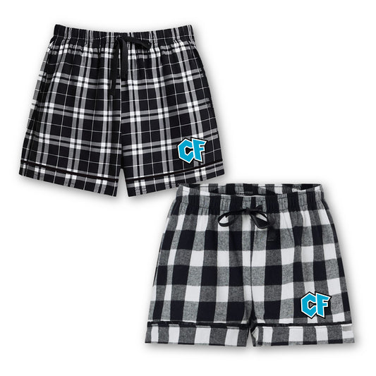 Logo Ladies Flannel Shorts