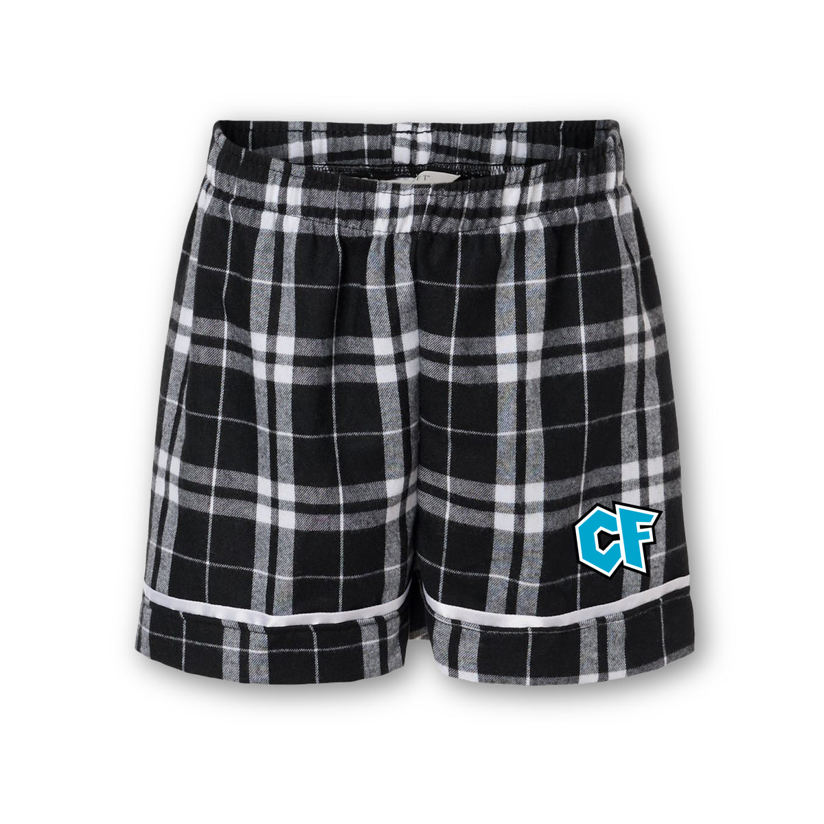 Logo Youth Flannel Shorts