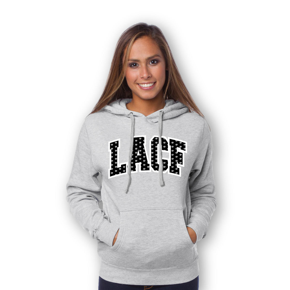 Polka Dot Logo Hooded Sweatshirt