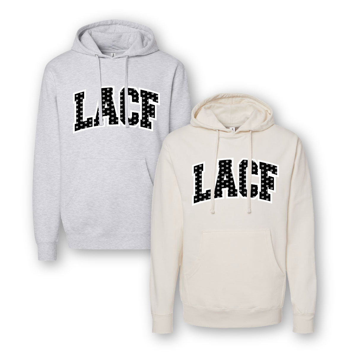 Polka Dot Logo Hooded Sweatshirt