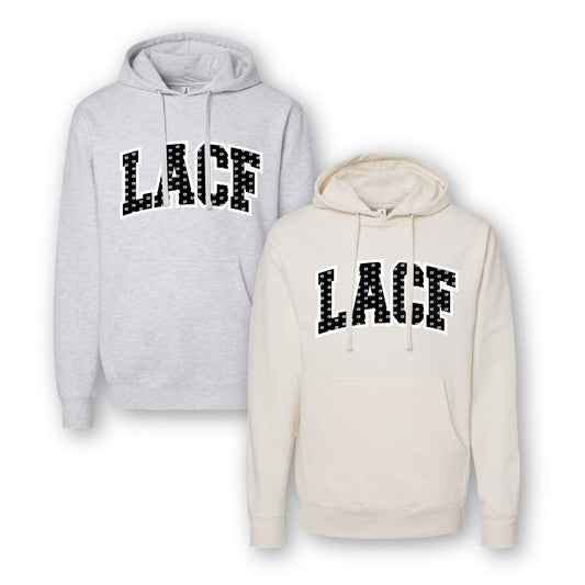 Polka Dot Logo Hooded Sweatshirt