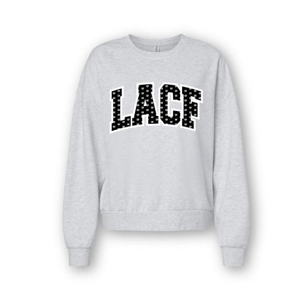Polka Dot Logo Wave Wash Sweatshirt
