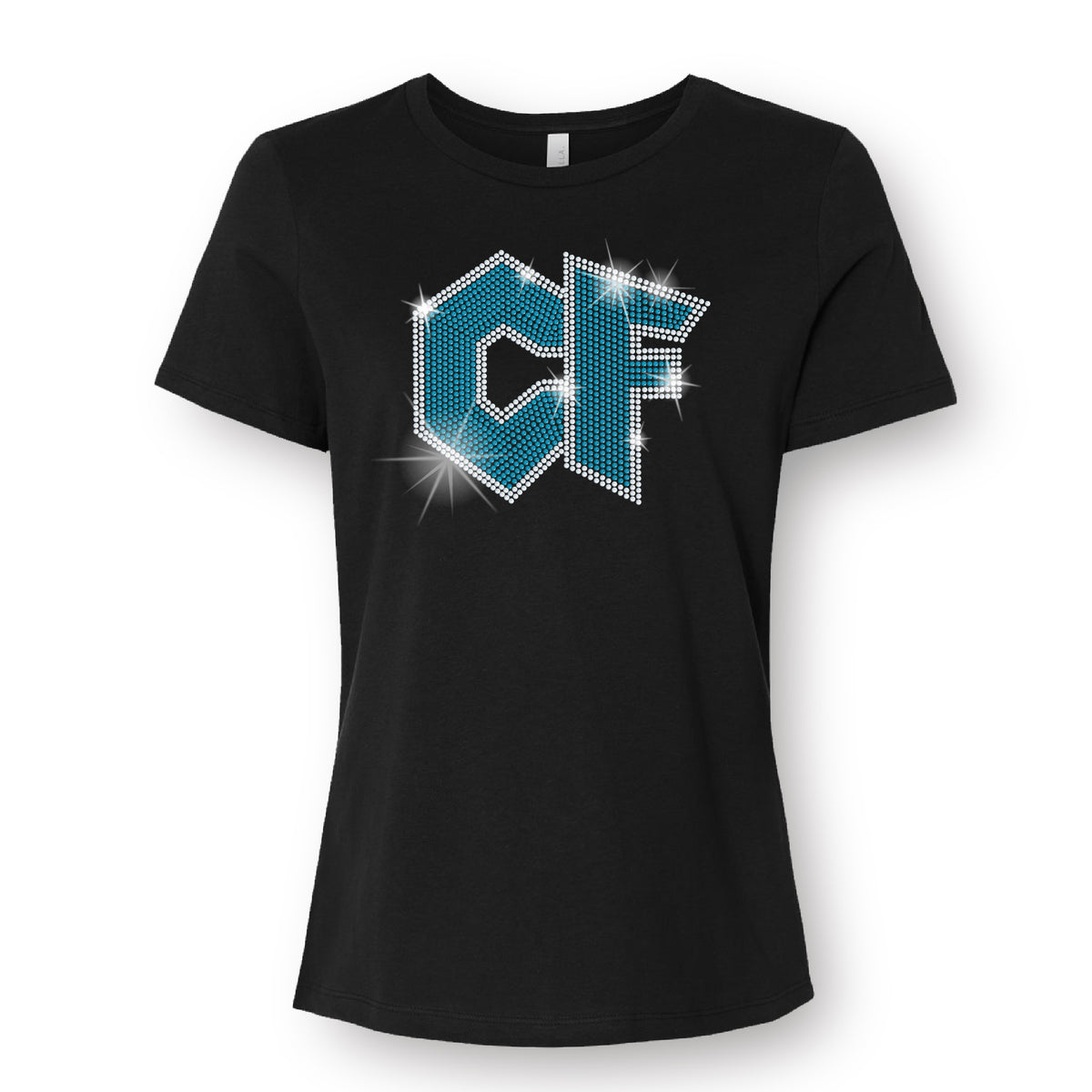 Rhinestone Logo Ladies T-Shirt