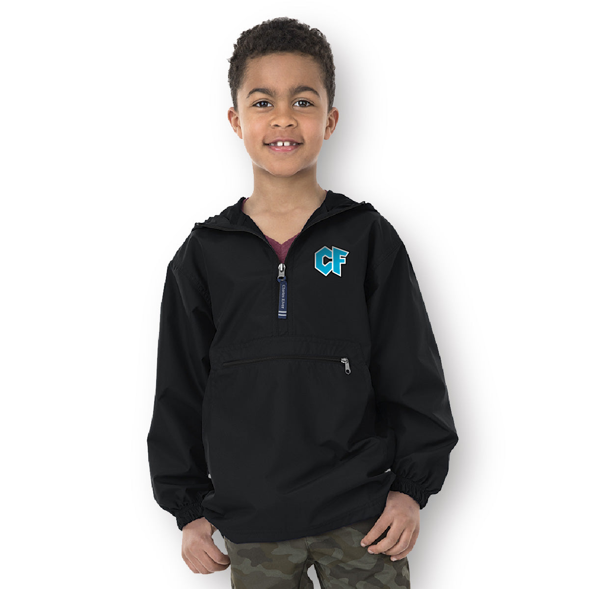 Logo Unisex Rain Jacket